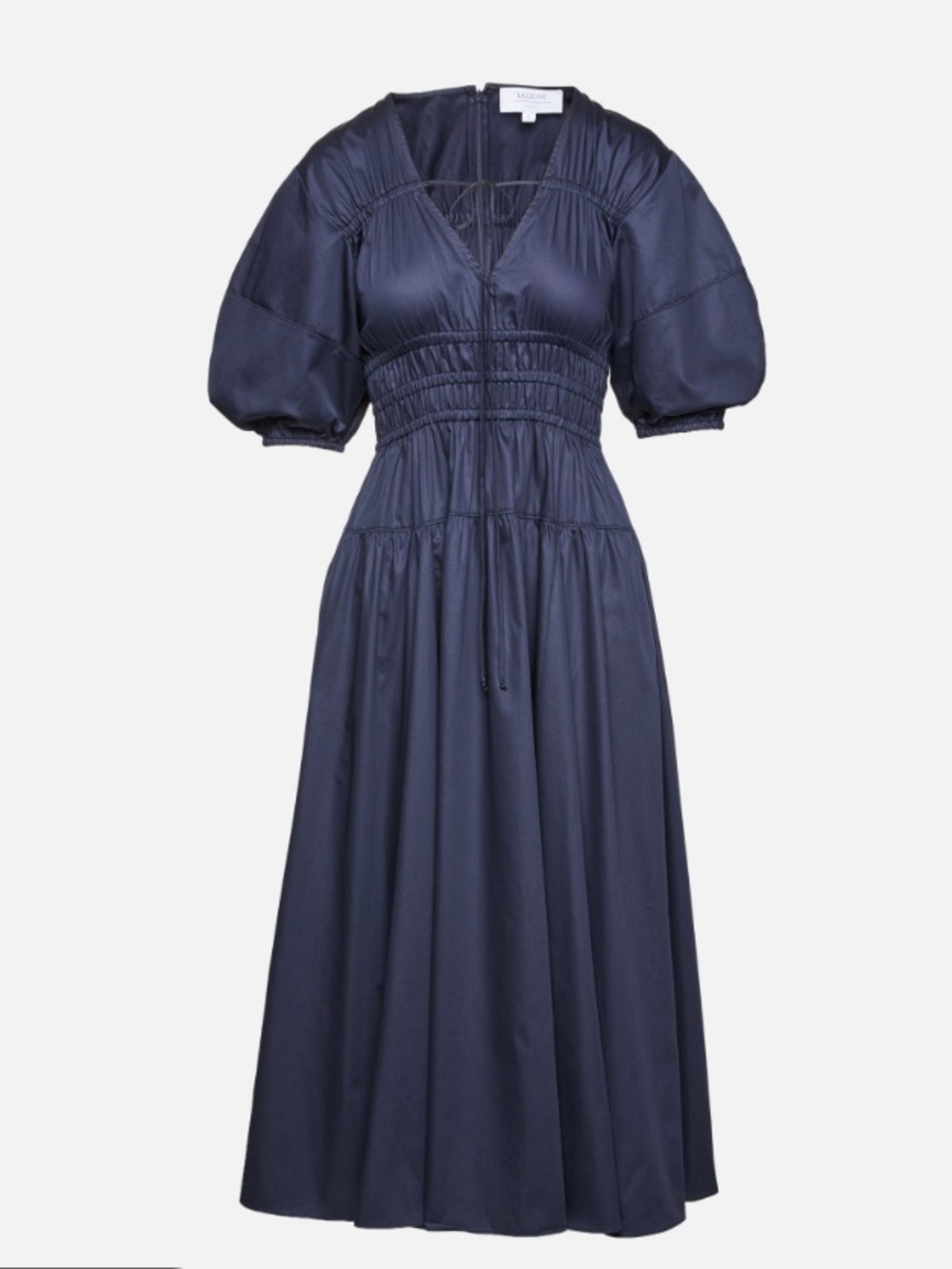 La Ligne Poplin Cotton Phillipa Dress